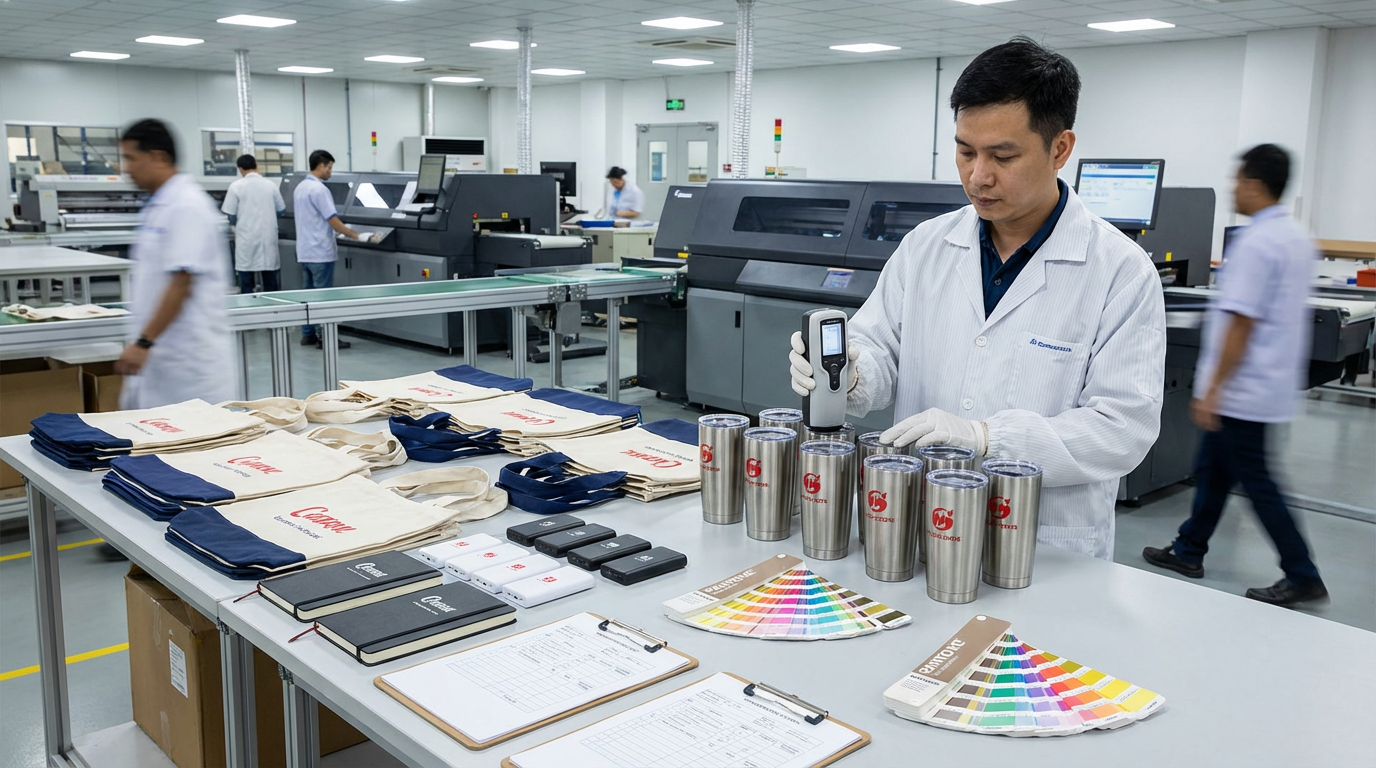 Batch Production Color Consistency: Why Your Corporate Gift Logos Look Different Across 2,000 Units