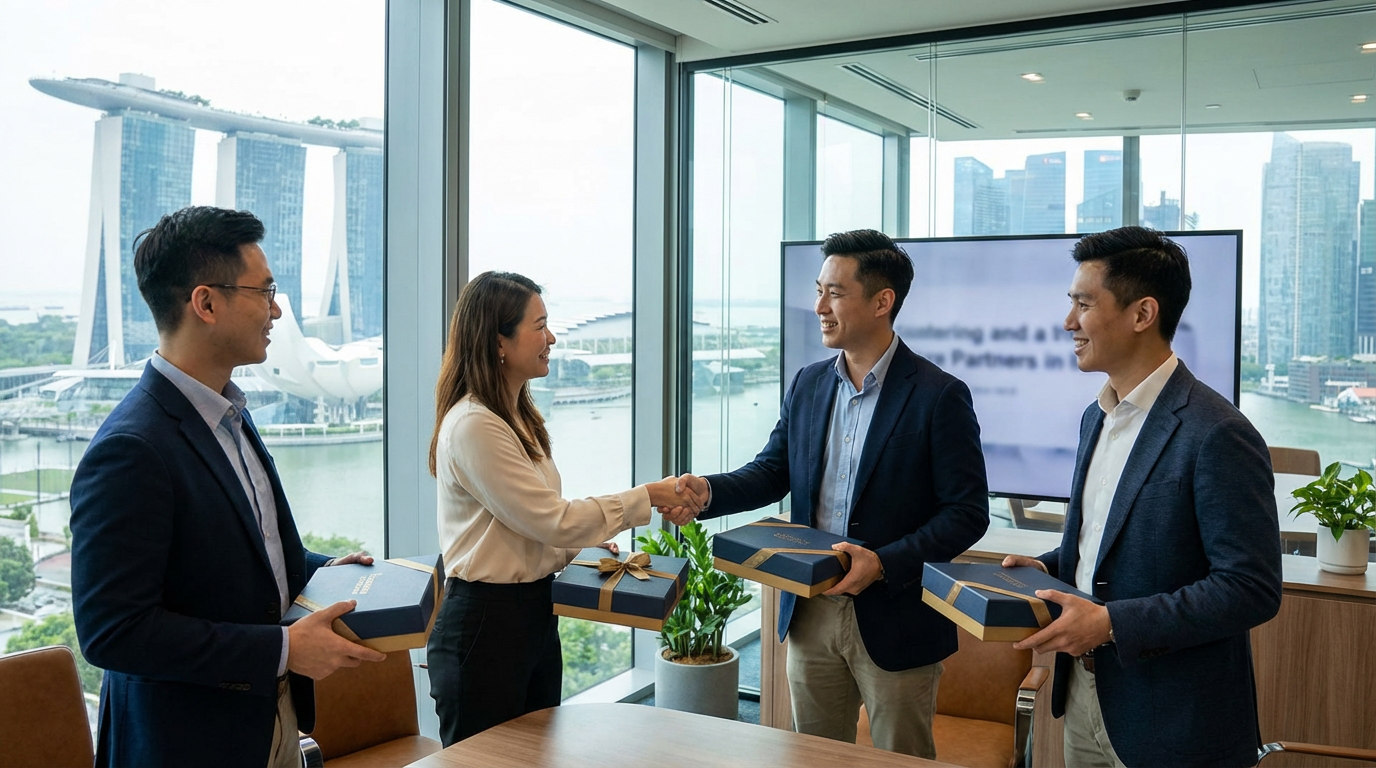 Singapore CBD Corporate Gifting: What Raffles Place and Marina Bay Companies Actually Order
