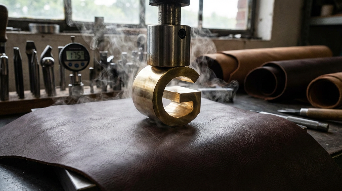 Leather Embossing Temperature Control: Why 10°C Makes the Difference Between Sharp Logos and Burnt Leather