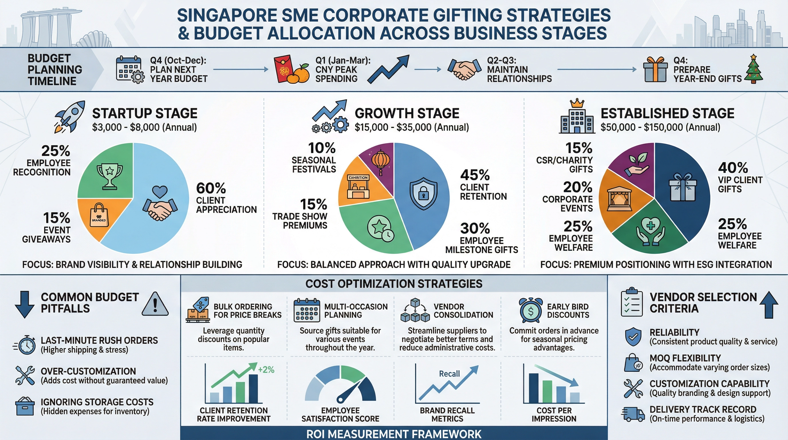How Singapore SMEs Allocate Corporate Gift Budgets: The Data From 127 Companies